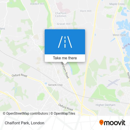 Chalfont Park map