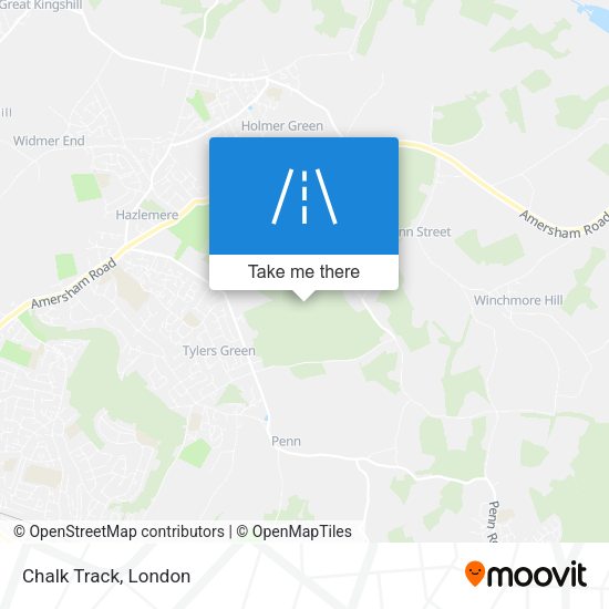 Chalk Track map