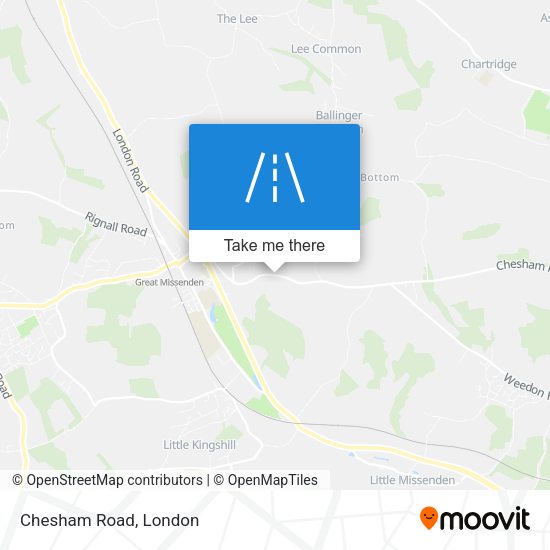 Chesham Road map
