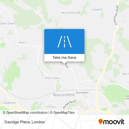 Davidge Place map