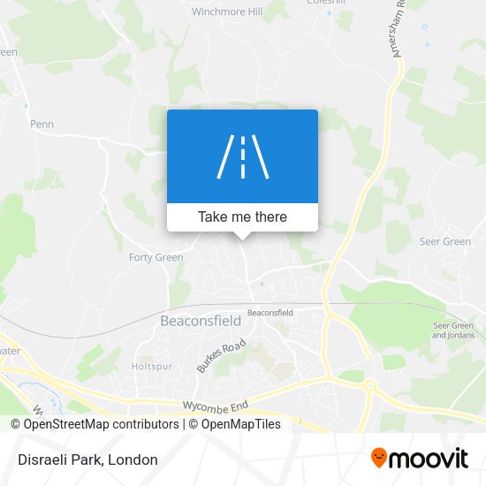 Disraeli Park map