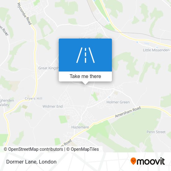 Dormer Lane map