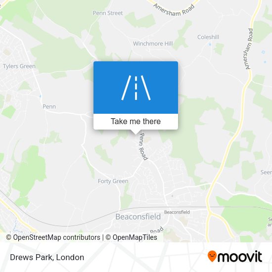 Drews Park map