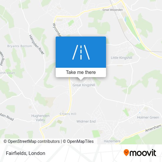 Fairfields map