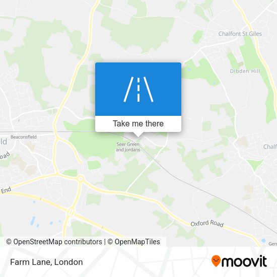 Farm Lane map