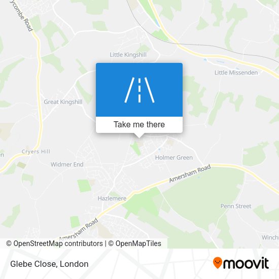 Glebe Close map