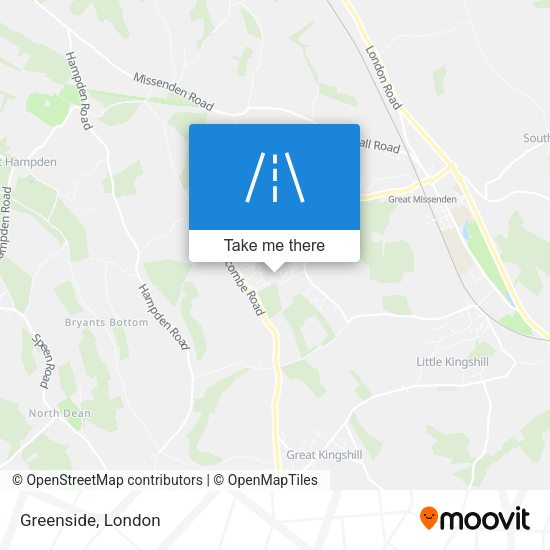 Greenside map
