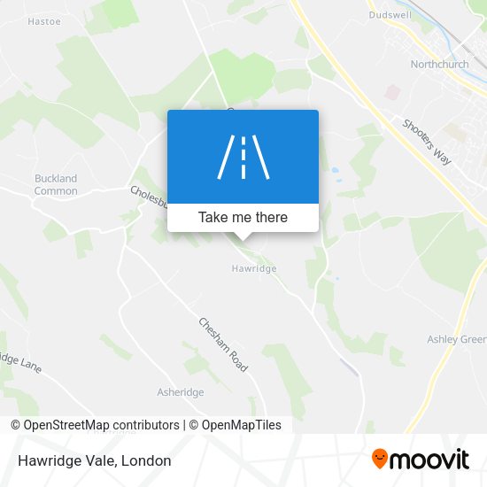 Hawridge Vale map