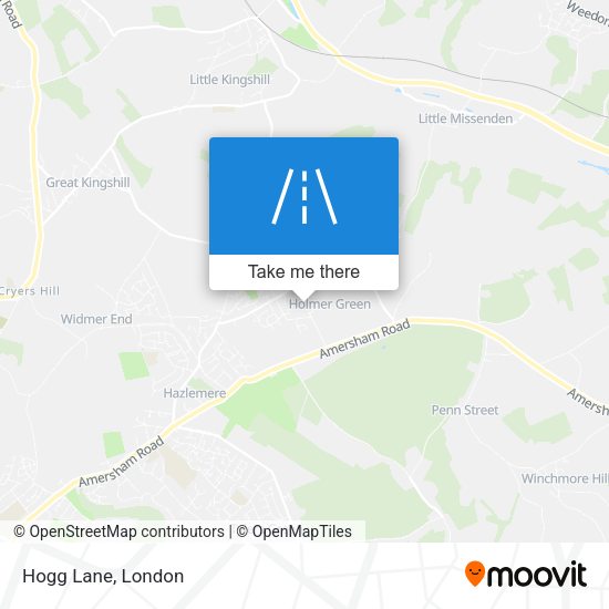 Hogg Lane map