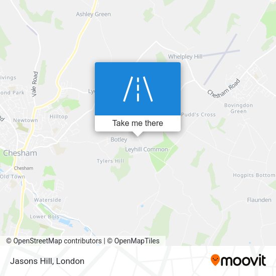 Jasons Hill map