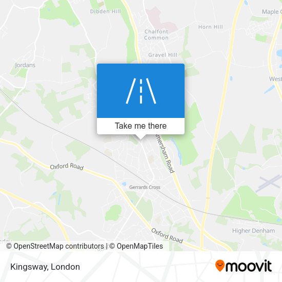 Kingsway map