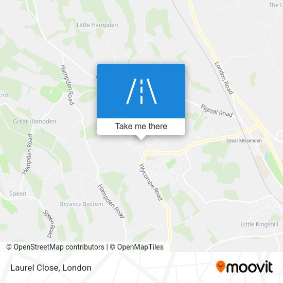 Laurel Close map