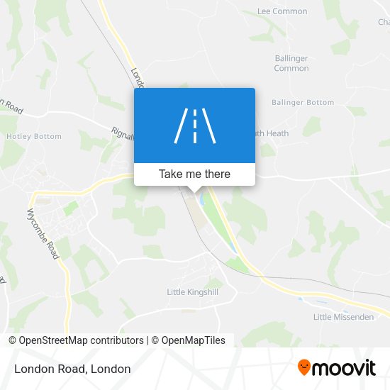 London Road map