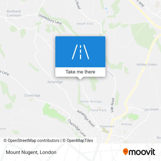 Mount Nugent map