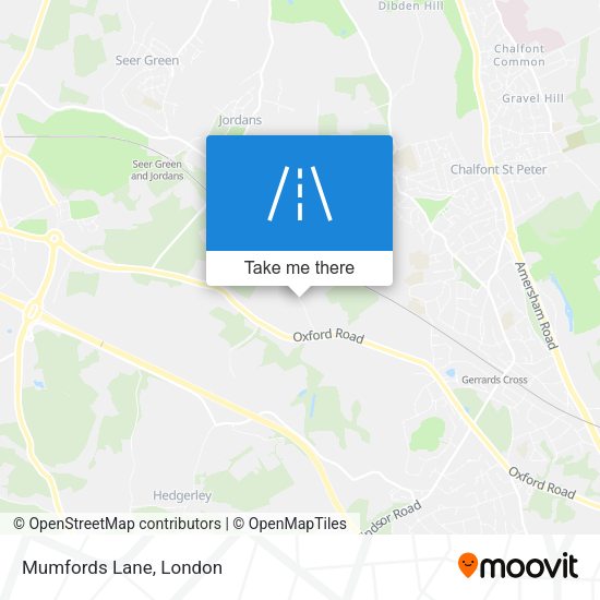 Mumfords Lane map