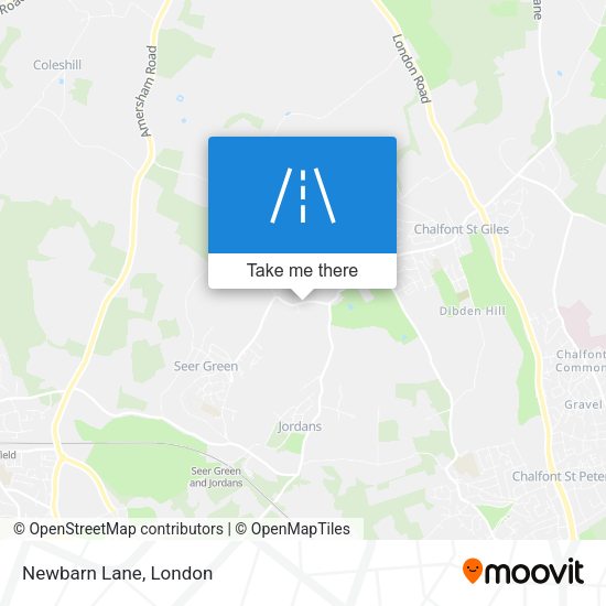 Newbarn Lane map