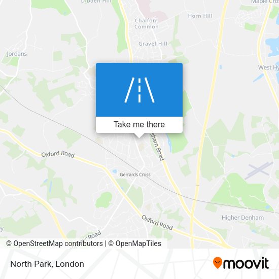 North Park map