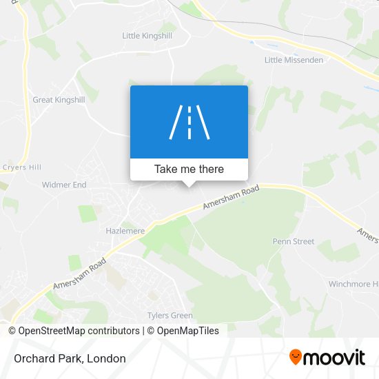 Orchard Park map