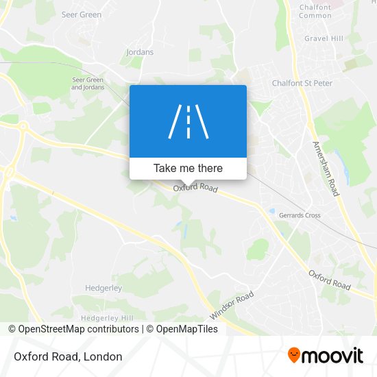 Oxford Road map