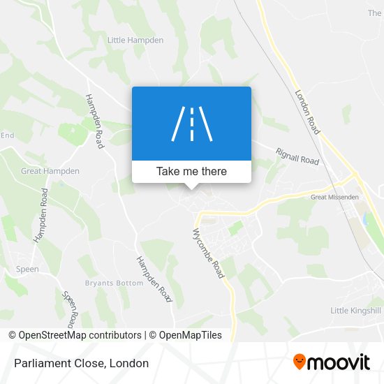 Parliament Close map