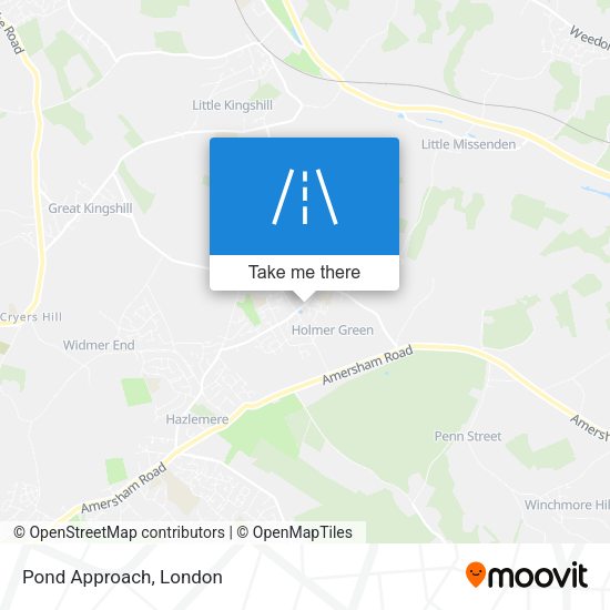Pond Approach map