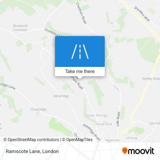 Ramscote Lane map