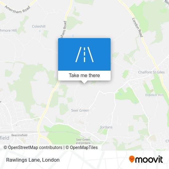 Rawlings Lane map