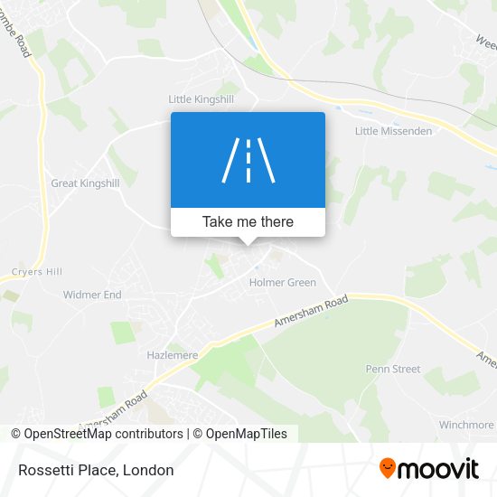 Rossetti Place map