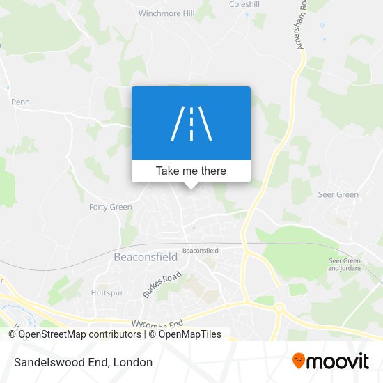 Sandelswood End map