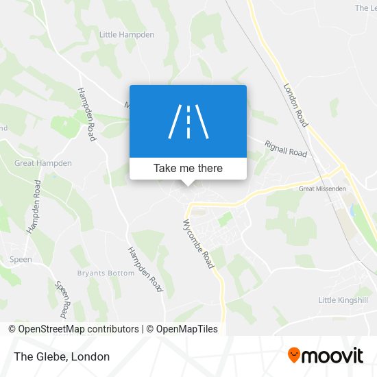 The Glebe map