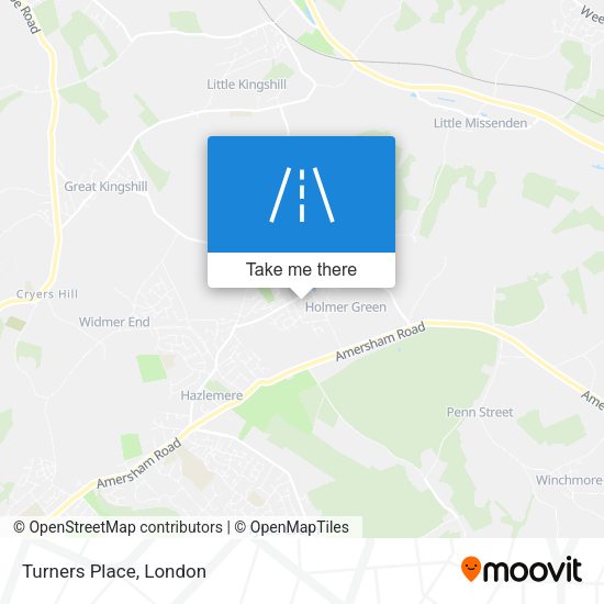 Turners Place map