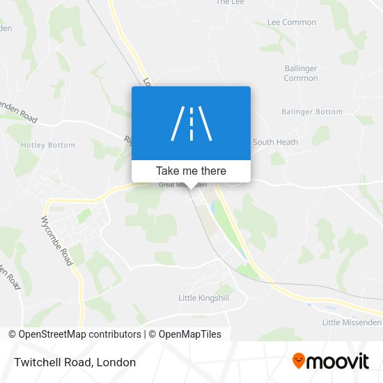 Twitchell Road map