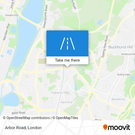 Arbor Road map