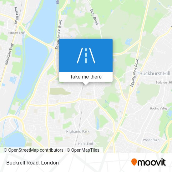 Buckrell Road map