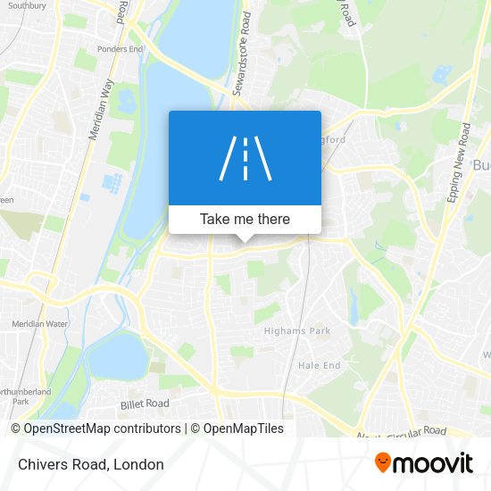 Chivers Road map