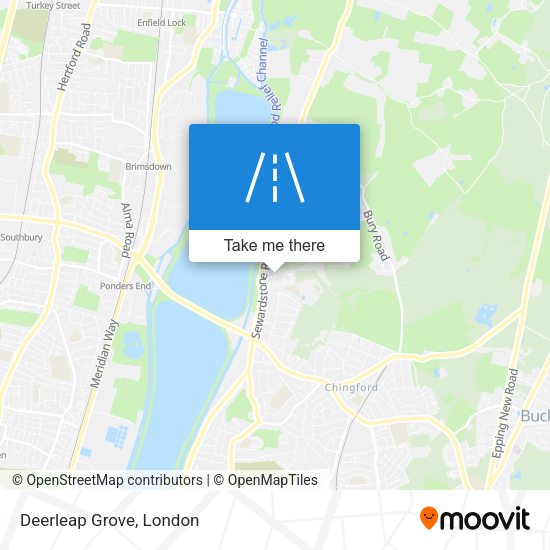 Deerleap Grove map