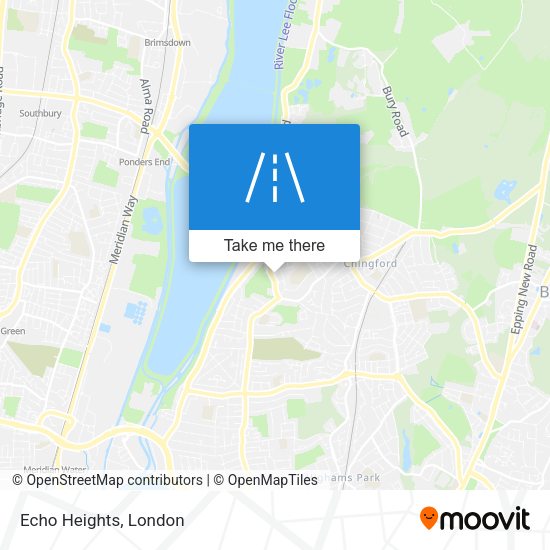 Echo Heights map