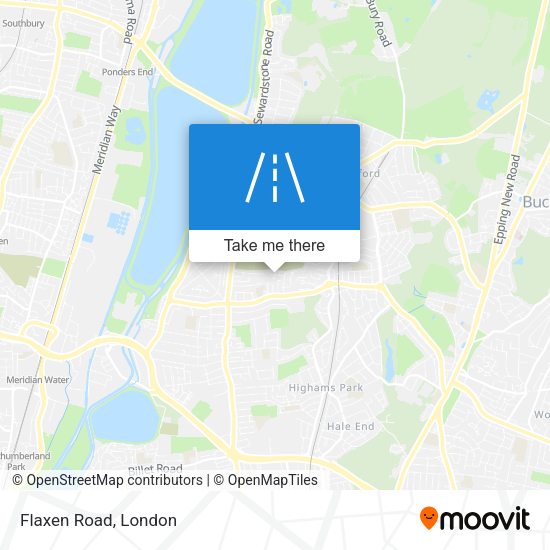 Flaxen Road map