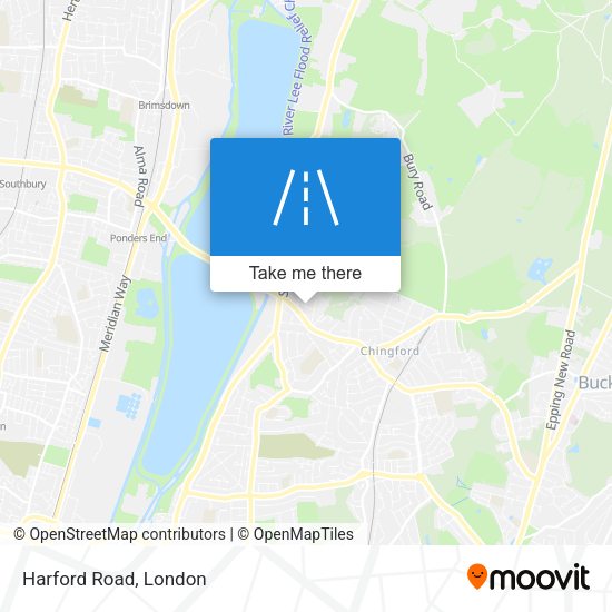 Harford Road map