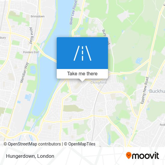 Hungerdown map