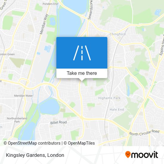 Kingsley Gardens map