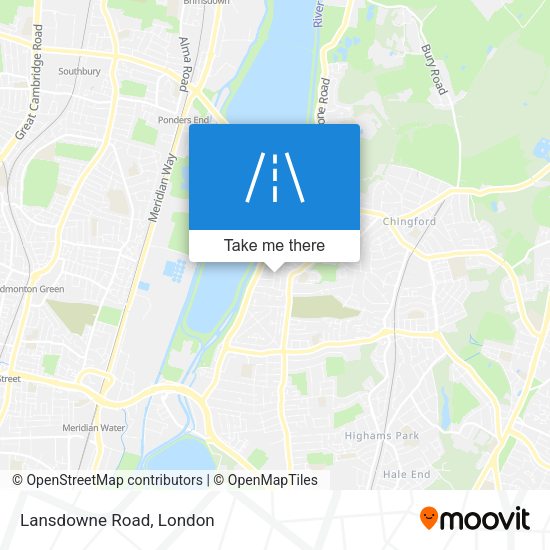 Lansdowne Road map
