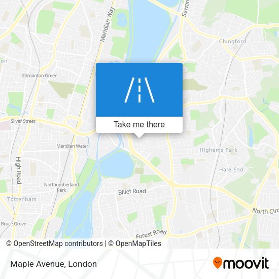 Maple Avenue map