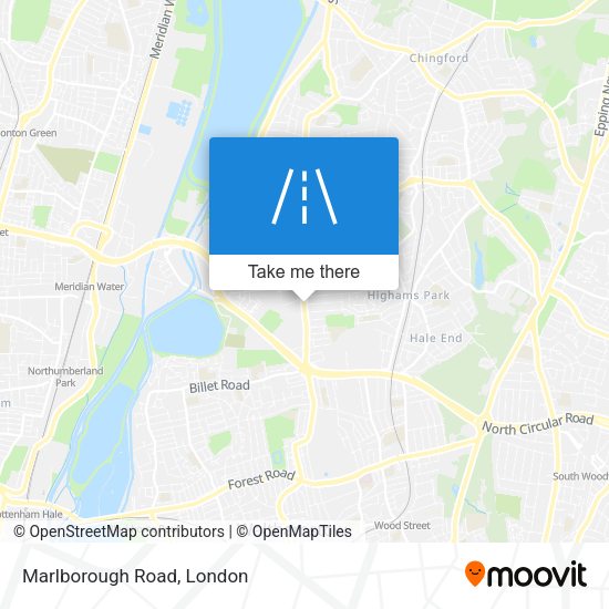 Marlborough Road map