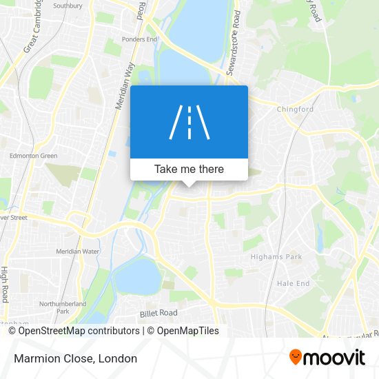 Marmion Close map