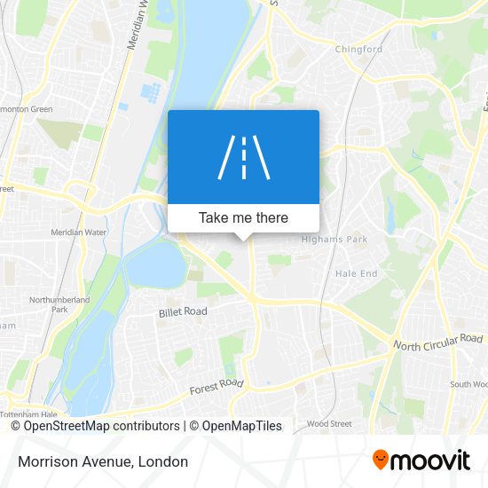 Morrison Avenue map