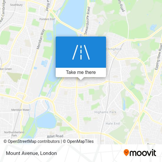 Mount Avenue map
