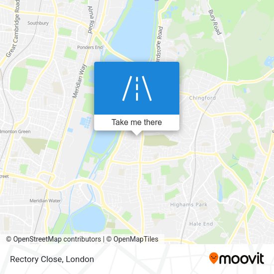 Rectory Close map