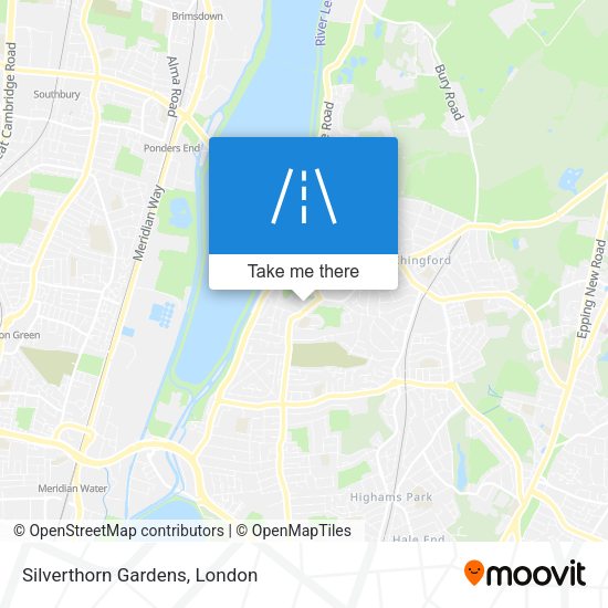 Silverthorn Gardens map