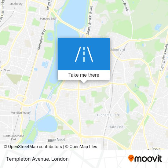 Templeton Avenue map